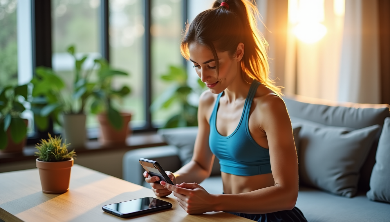 App coach sportif : comment booster vos performances sans salle de sport